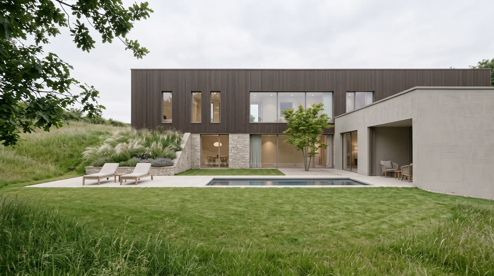 Haus K1, Außenbereich