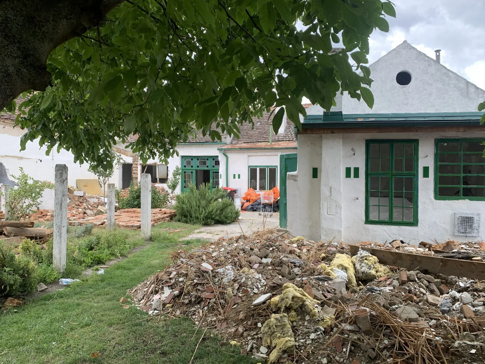 Haus PI, Blick in die Wohn-Essküche