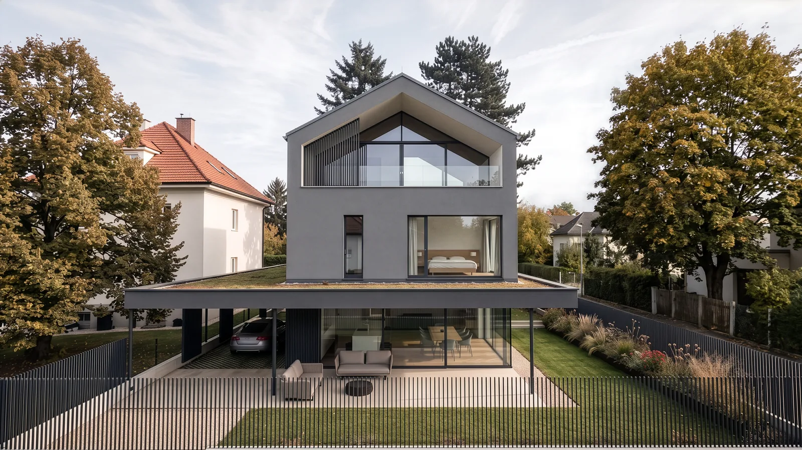 Haus SW2, weitere Außenansicht