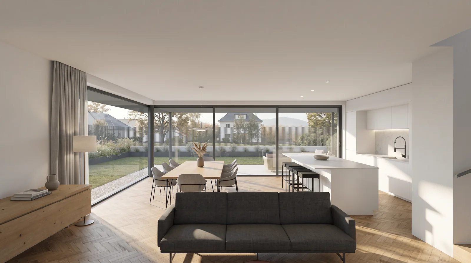 Haus SW2, Wohnzimmer